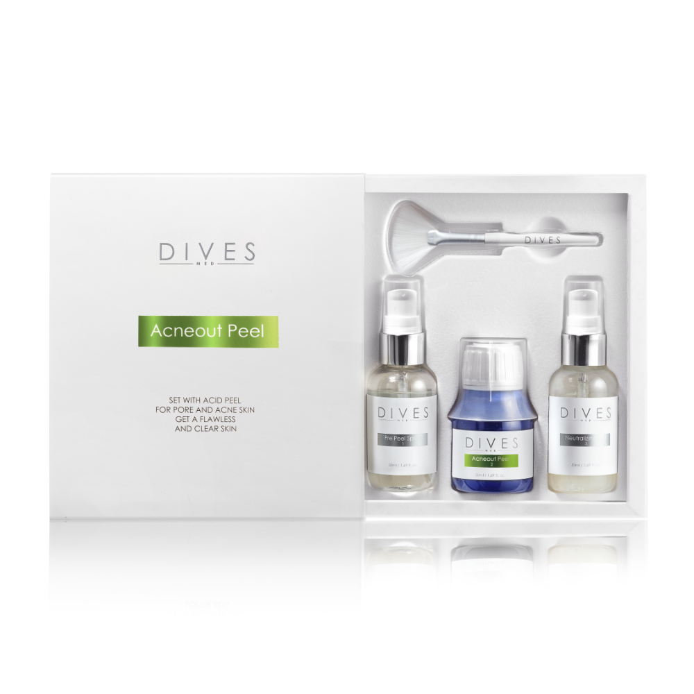 DIVES MED Acneout Peel professional chemical peel for acne-prone skin