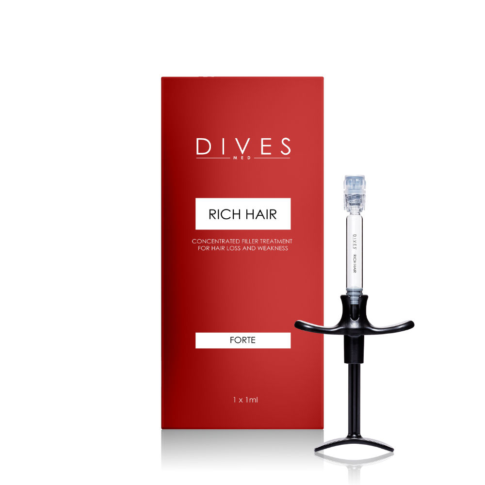 DIVES MED Rich Hair Forte 1ml | Professional Hair & Scalp Revitalising Treatment